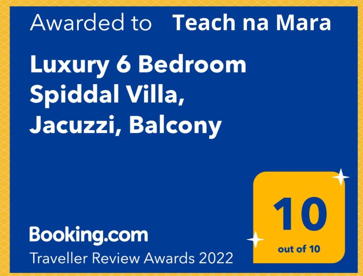 גלוואיי Luxury 6 Bedroom Spiddal Villa, Jacuzzi, Balcony מראה חיצוני תמונה